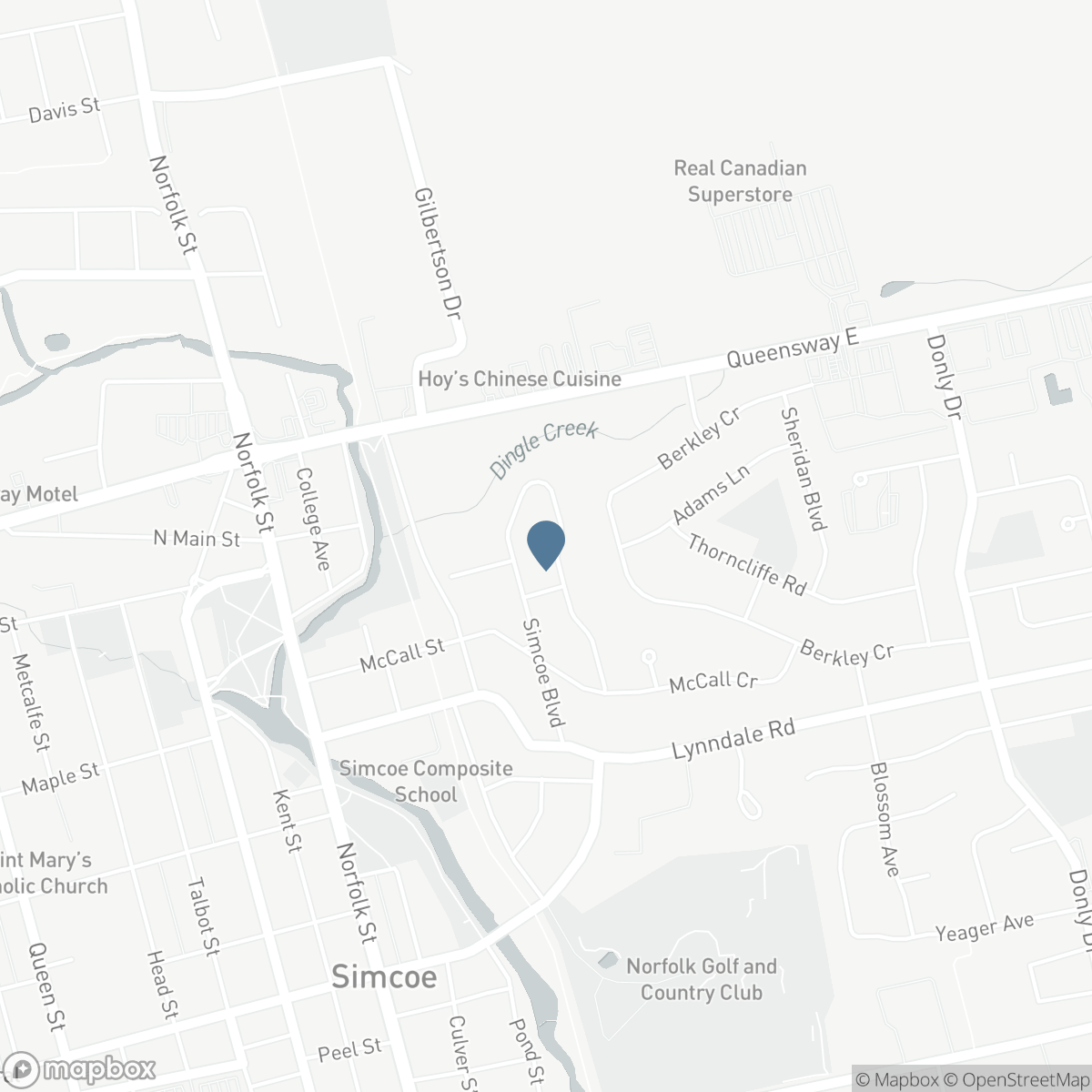 30 GIBSON DRIVE, Simcoe, Ontario N3Y 3L3